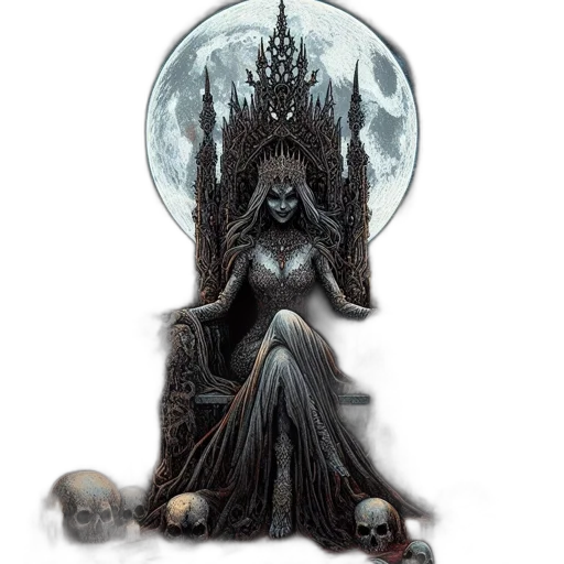 crown, dress, concept art, fantasy art transparent PNG cut-out