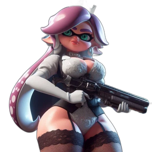 weapon, robot, staff, animal transparent PNG cut-out