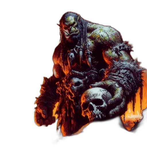 creature, mask, concept art, fantasy art transparent PNG cut-out