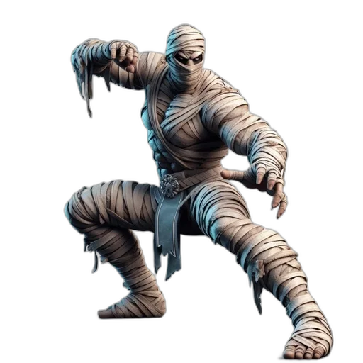 creature, robot, weapon, staff transparent PNG cut-out