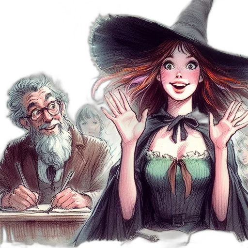 fantasy art, watercolor, concept art, comic book art transparent PNG cut-out