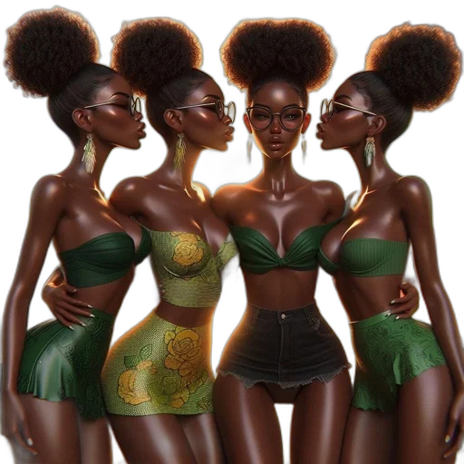 concept art, photorealistic, earth tones, green transparent PNG cut-out