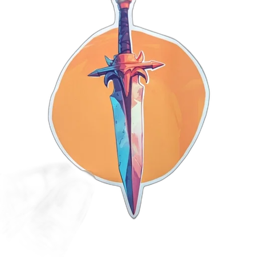 sword, weapon, staff, dragon transparent PNG cut-out