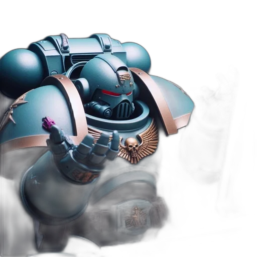 robot, weapon, concept art, 3d render transparent PNG cut-out