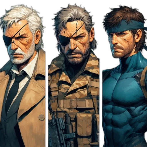 comic book art, concept art, fantasy art, cyberpunk transparent PNG cut-out