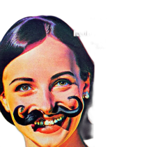 mask, face, hair, staff transparent PNG cut-out