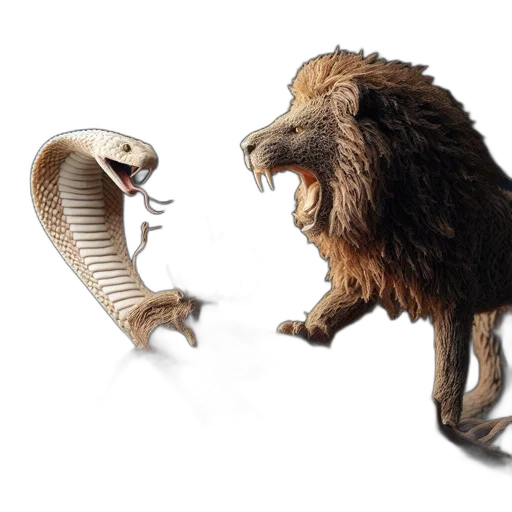 creature, animal, concept art, 3d render transparent PNG cut-out