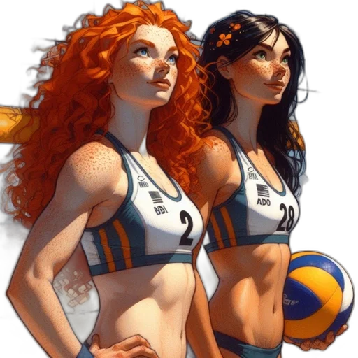 comic book art, concept art, fantasy art, photorealistic transparent PNG cut-out