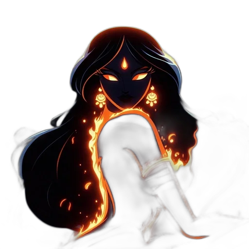 mask, crown, staff, dress transparent PNG cut-out