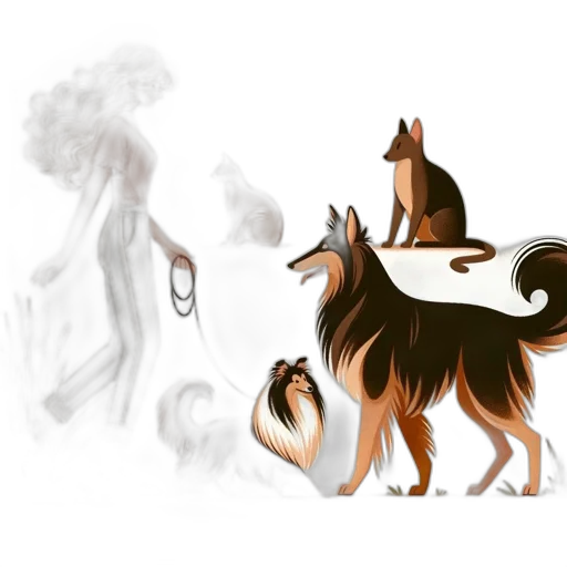 creature, animal, staff, concept art transparent PNG cut-out