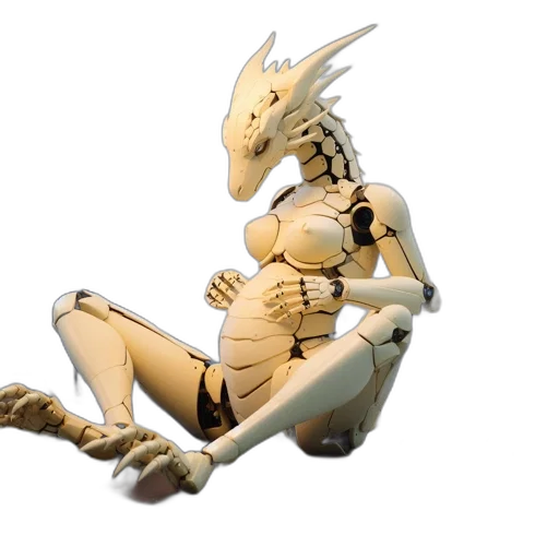 dragon, creature, robot, animal transparent PNG cut-out
