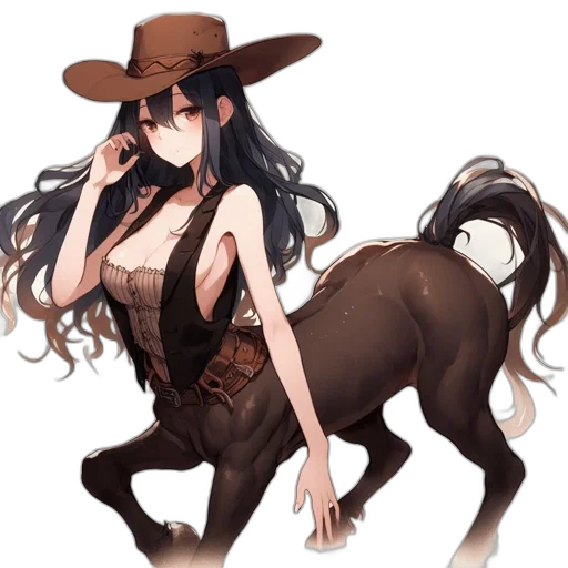 hat, animal, staff, dress transparent PNG cut-out