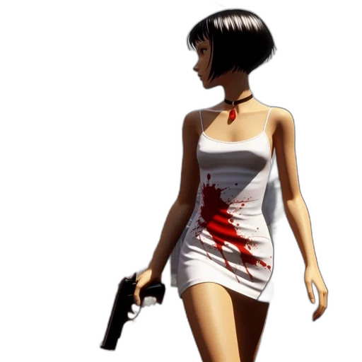 dress, weapon, concept art, pixel art transparent PNG cut-out