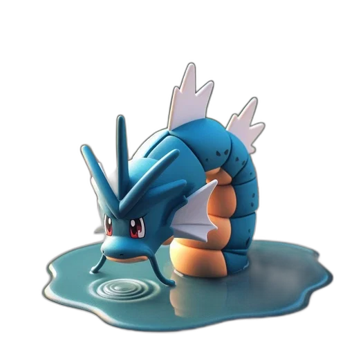 creature, dragon, animal, 3d render transparent PNG cut-out