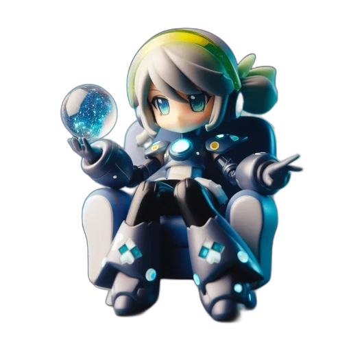 robot, weapon, staff, sword transparent PNG cut-out