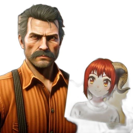 face, weapon, staff, animal transparent PNG cut-out