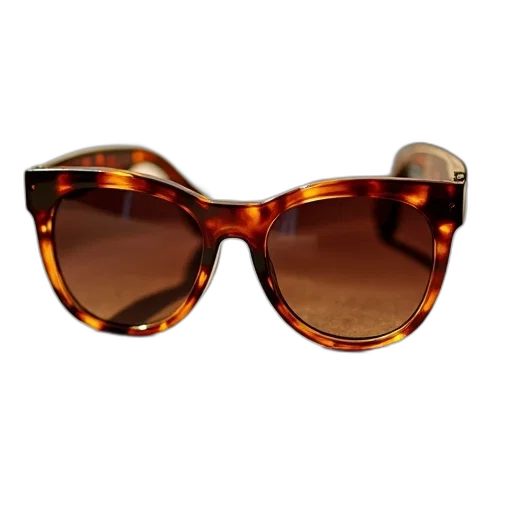 tortoise, frame, sunglasses transparent PNG cut-out
