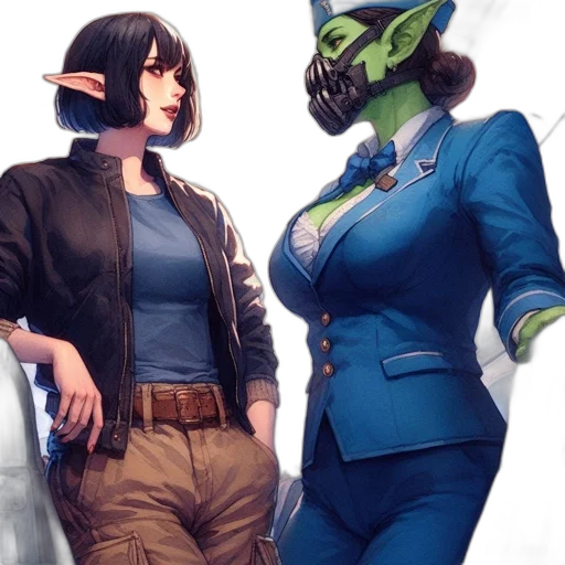 jacket, mask, concept art, fantasy art transparent PNG cut-out