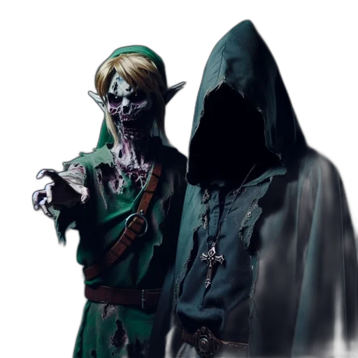 mask, staff, concept art, fantasy art transparent PNG cut-out