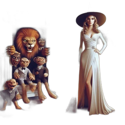 dress, crown, concept art, fantasy art transparent PNG cut-out