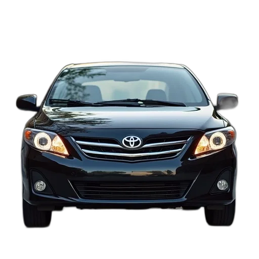 car, photorealistic, 2009, toyota transparent PNG cut-out