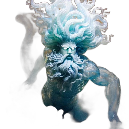 creature, dragon, mask, hair transparent PNG cut-out