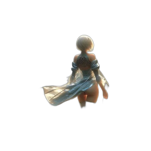 dress, staff, sword, weapon transparent PNG cut-out