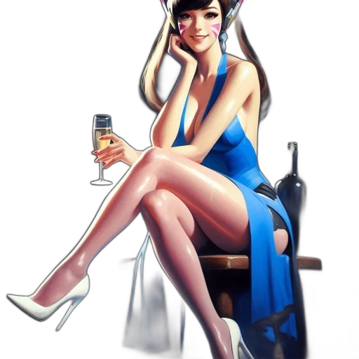 dress, fantasy art, photorealistic, cartoon transparent PNG cut-out