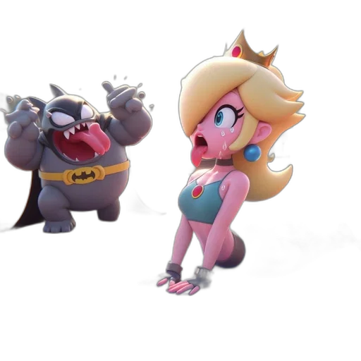 concept art, 3d render, cartoon, comic book art transparent PNG cut-out