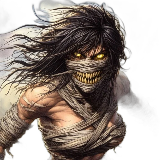 creature, mask, fantasy art, concept art transparent PNG cut-out