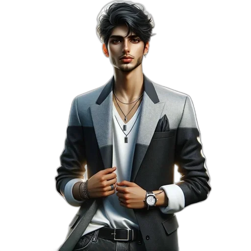 jacket, photorealistic, concept art, fantasy art transparent PNG cut-out
