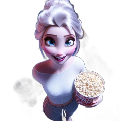 food, 3d render, cartoon, concept art transparent PNG cut-out