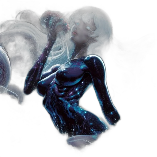 concept art, fantasy art, comic book art, 3d render transparent PNG cut-out