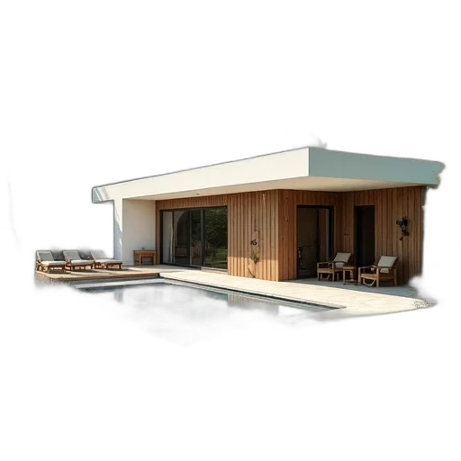 building, furniture, 3d render, concept art transparent PNG cut-out