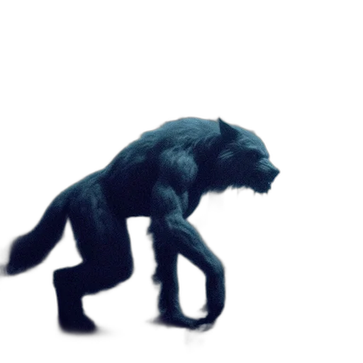 creature, animal, hair, dragon transparent PNG cut-out