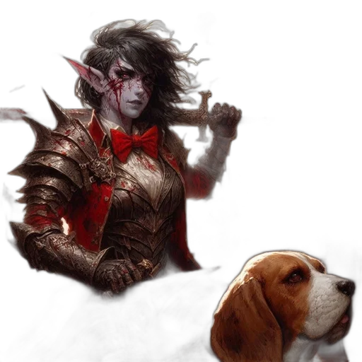 creature, staff, concept art, fantasy art transparent PNG cut-out