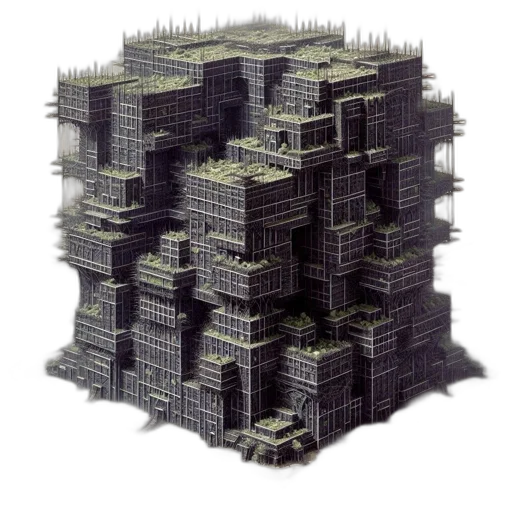 building, robot, crown, furniture transparent PNG cut-out