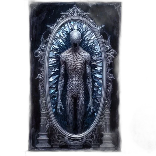 mask, creature, robot, face transparent PNG cut-out