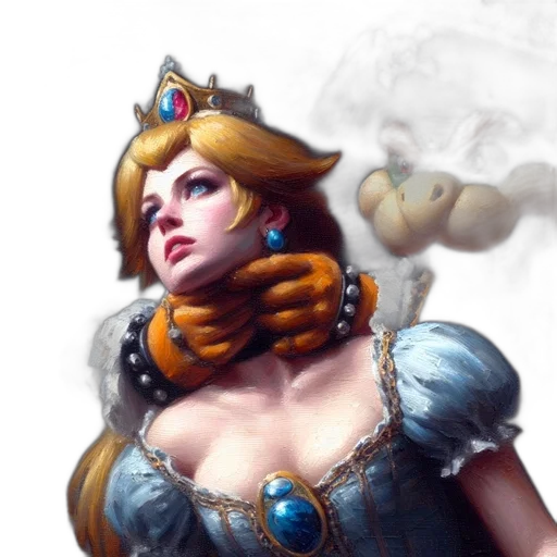 crown, staff, weapon, fantasy art transparent PNG cut-out
