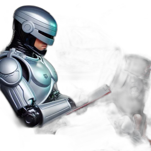 robot, sword, weapon, concept art transparent PNG cut-out