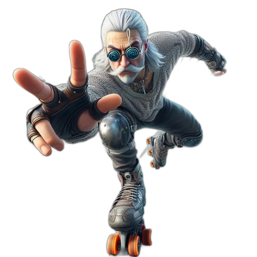 jacket, weapon, face, creature transparent PNG cut-out
