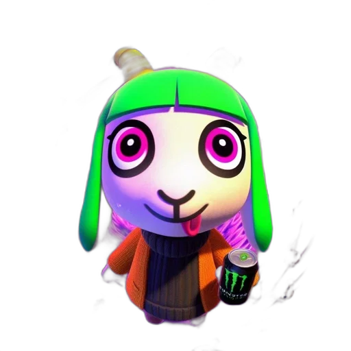 animal, creature, mask, staff transparent PNG cut-out