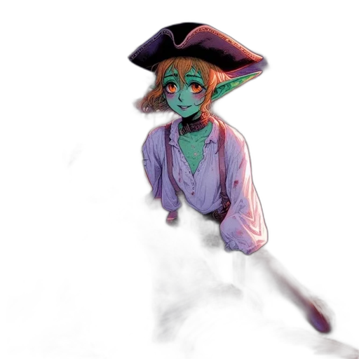 staff, mask, hat, creature transparent PNG cut-out