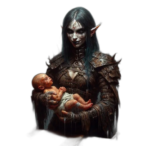 concept art, fantasy art, pixel art, photorealistic transparent PNG cut-out