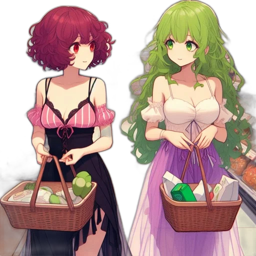 dress, pixel art, anime, fantasy art transparent PNG cut-out