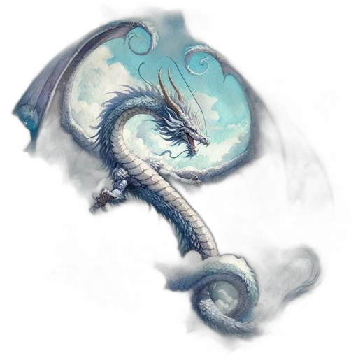 dragon, staff, creature, sword transparent PNG cut-out