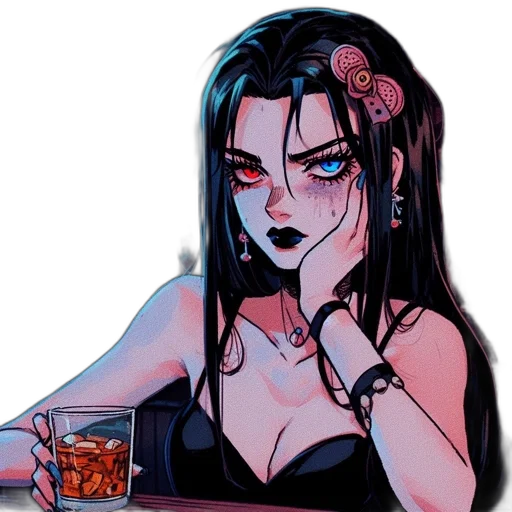 jewelry, cyberpunk, comic book art, pixel art transparent PNG cut-out