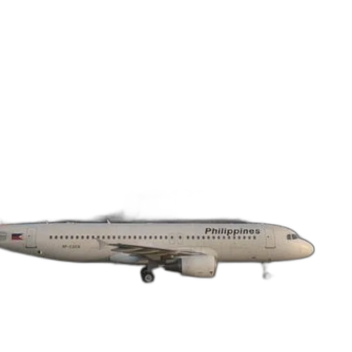 3d render, photorealistic, philippine, airlines transparent PNG cut-out