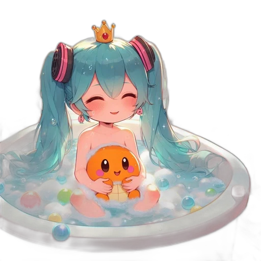 crown, creature, 3d render, concept art transparent PNG cut-out