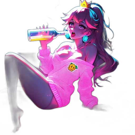 bottle, dress, creature, robot transparent PNG cut-out